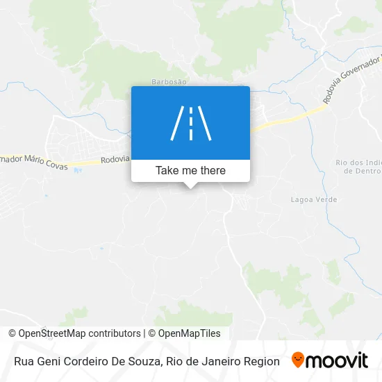 Rua Geni Cordeiro De Souza map