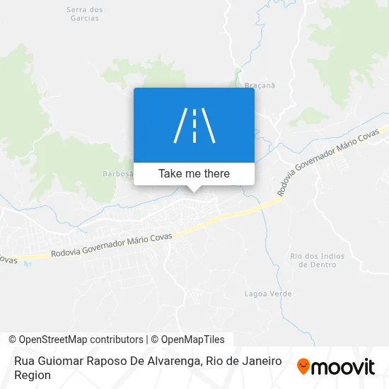 Rua Guiomar Raposo De Alvarenga map