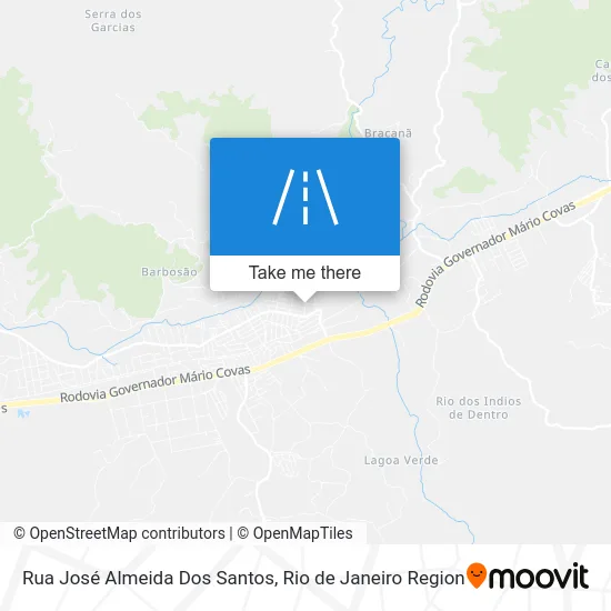 Rua José Almeida Dos Santos map