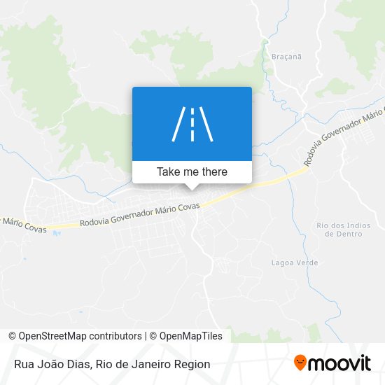 Rua João Dias map