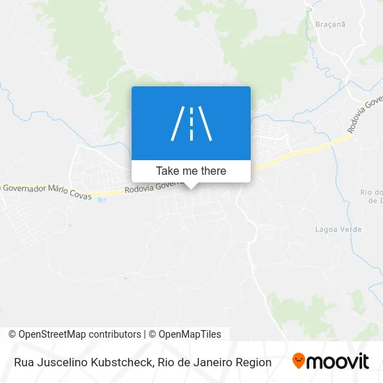 Rua Juscelino Kubstcheck map