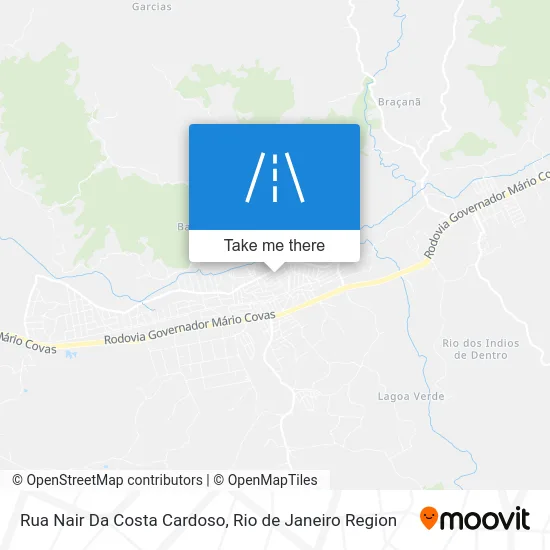 Rua Nair Da Costa Cardoso map