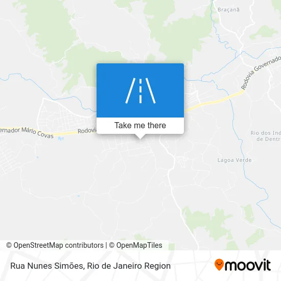 Rua Nunes Simões map