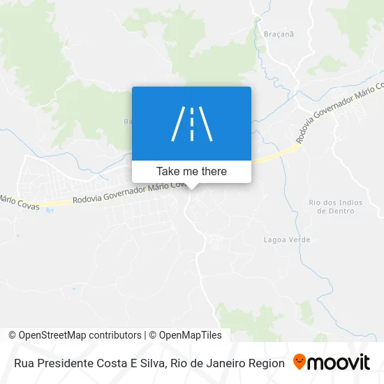 Rua Presidente Costa E Silva map