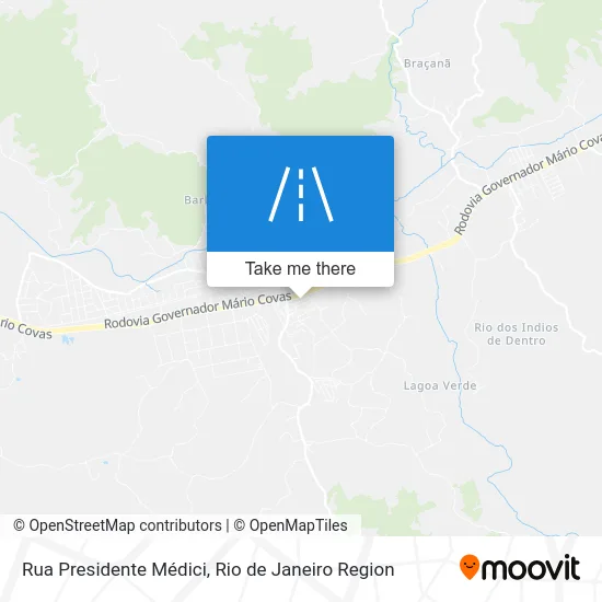 Rua Presidente Médici map