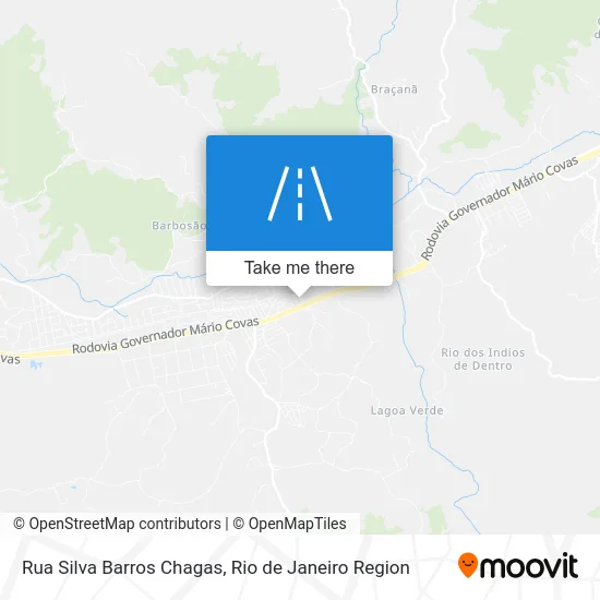 Rua Silva Barros Chagas map
