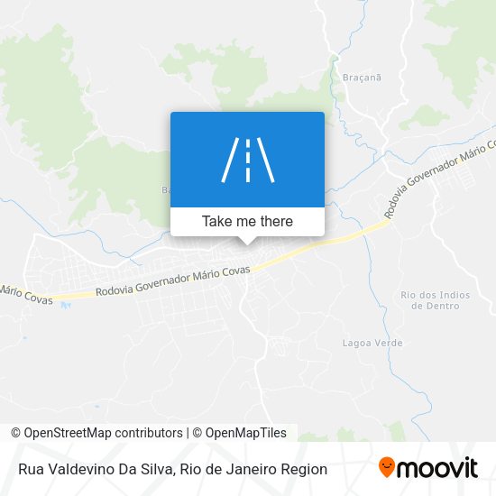 Rua Valdevino Da Silva map