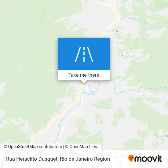 Rua Heráclito Dusquet map