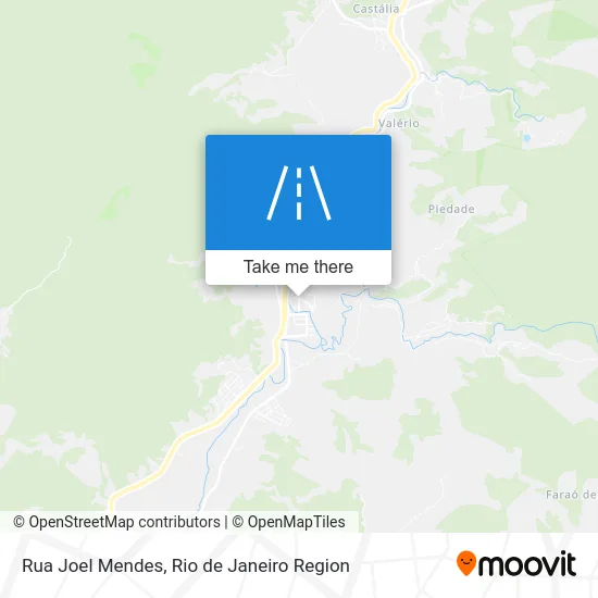 Rua Joel Mendes map
