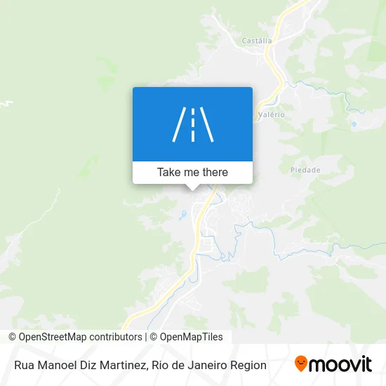 Rua Manoel Diz Martinez map