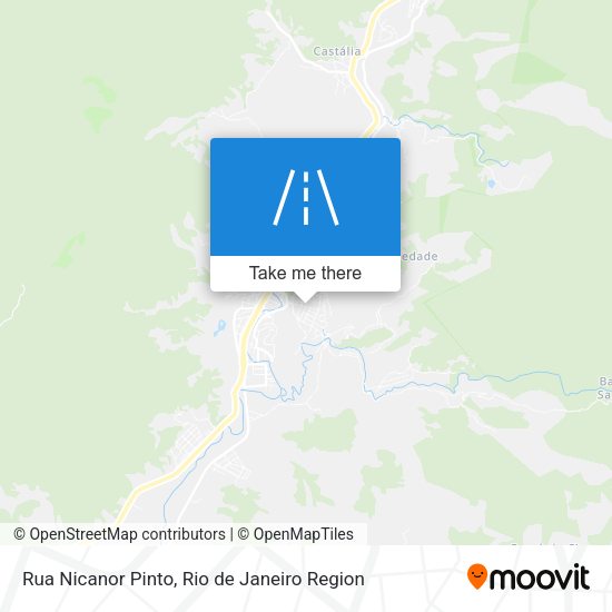 Rua Nicanor Pinto map