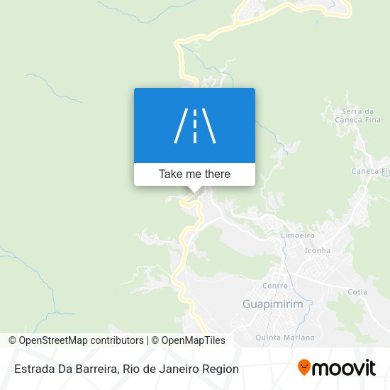 Estrada Da Barreira map