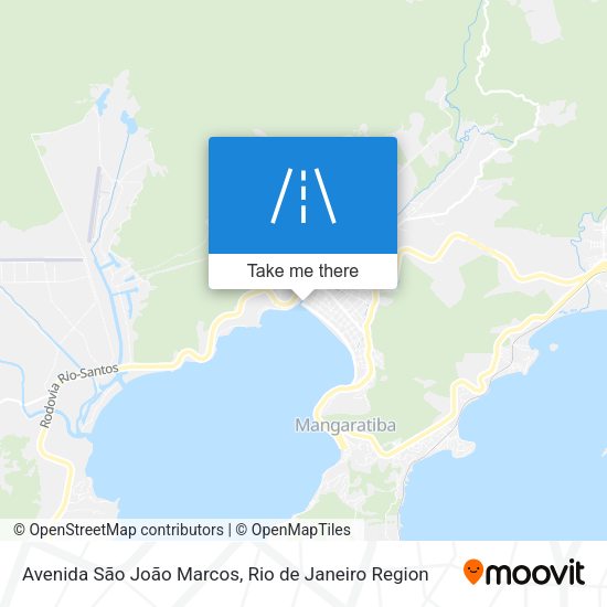 Avenida São João Marcos map