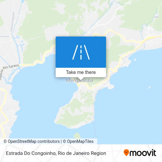 Estrada Do Congoinho map