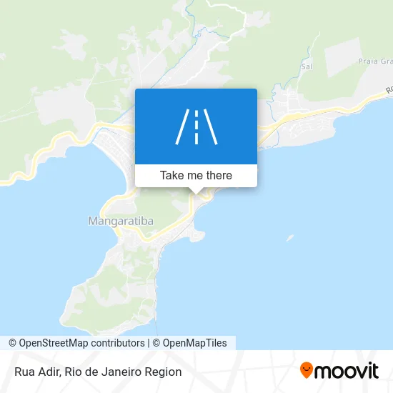 Rua Adir map