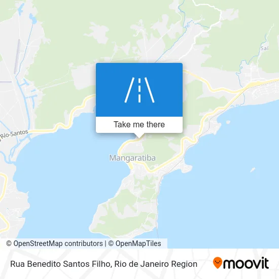 Rua Benedito Santos Filho map