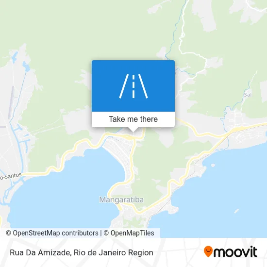 Rua Da Amizade map