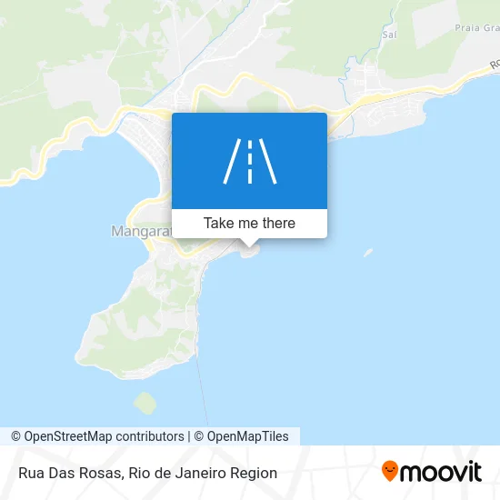 Rua Das Rosas map