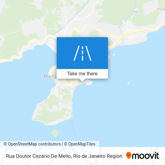 Rua Doutor Cezário De Mello map