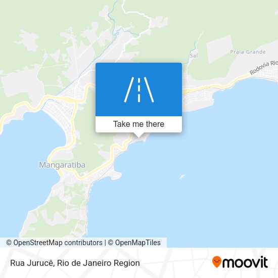 Rua Jurucê map