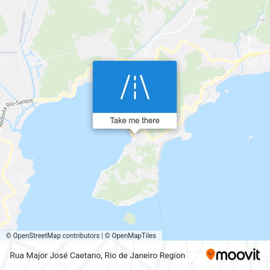 Rua Major José Caetano map