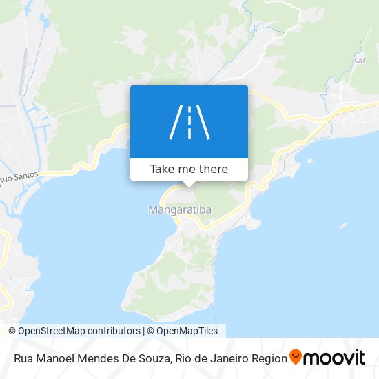 Mapa Rua Manoel Mendes De Souza