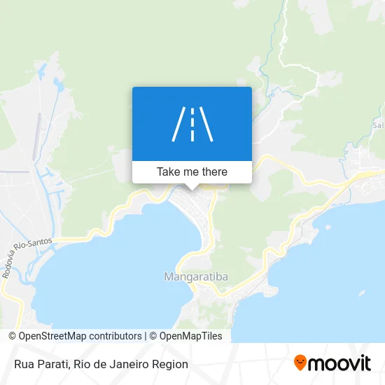 Rua Parati map