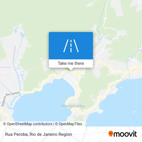 Rua Peroba map