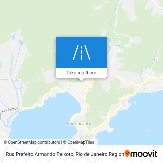 Rua Prefeito Armando Peixoto map