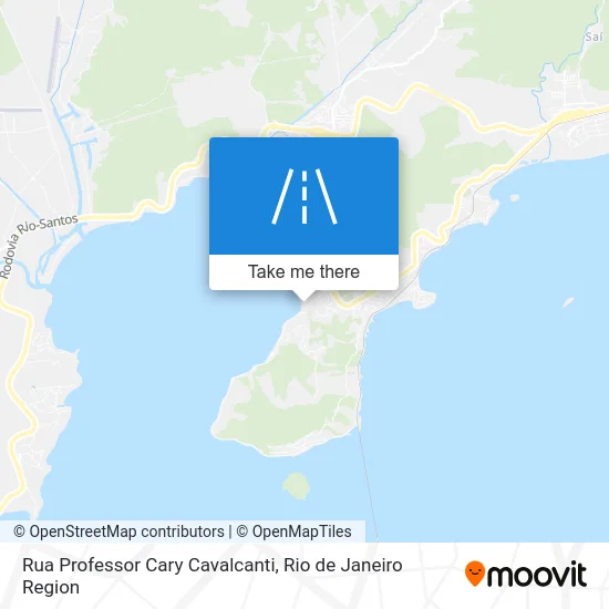Rua Professor Cary Cavalcanti map