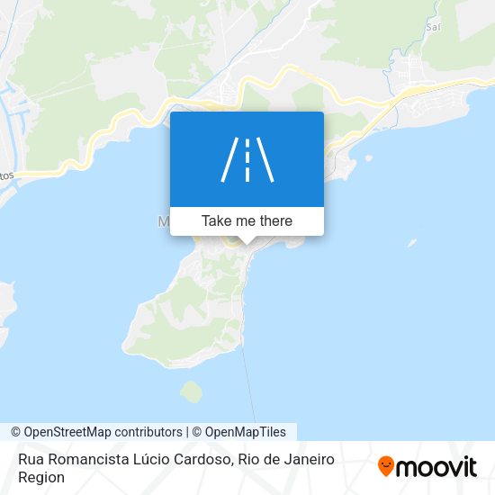 Rua Romancista Lúcio Cardoso map