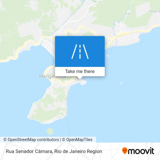 Rua Senador Câmara map