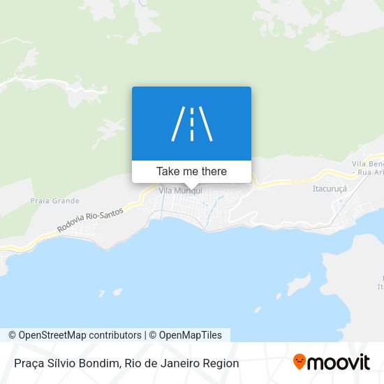 Praça Sílvio Bondim map