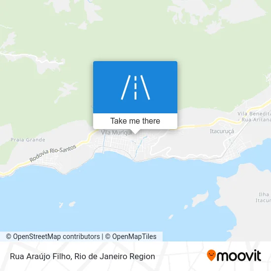 Rua Araújo Filho map