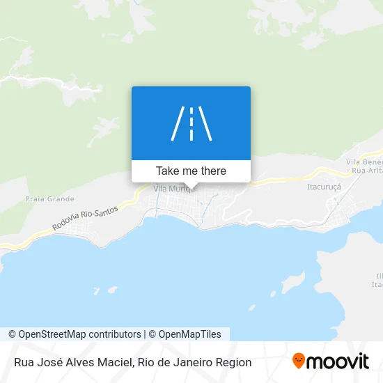 Rua José Alves Maciel map