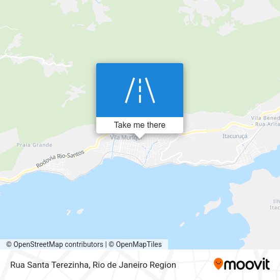 Rua Santa Terezinha map