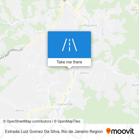Estrada Luiz Gomez Da Silva map
