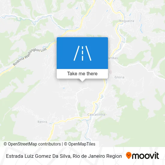 Estrada Luiz Gomez Da Silva map