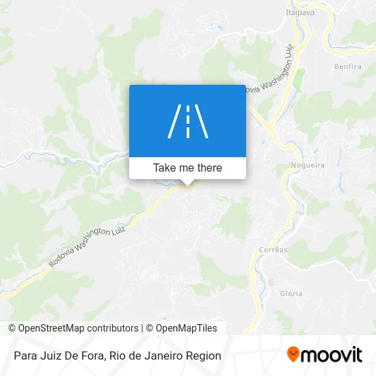 Para Juiz De Fora map