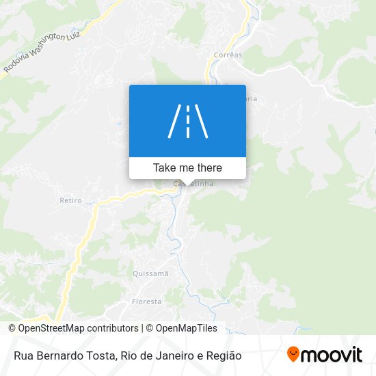 Rua Bernardo Tosta map