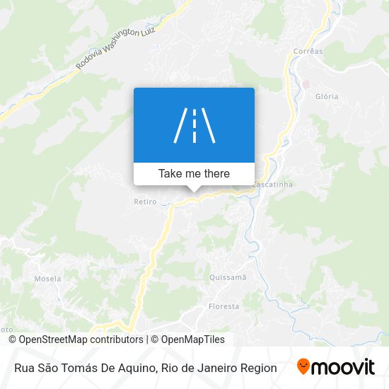 Rua São Tomás De Aquino map