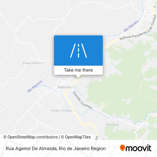 Rua Agenor De Almeida map
