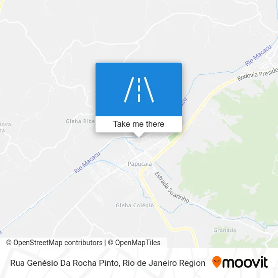 Rua Genésio Da Rocha Pinto map