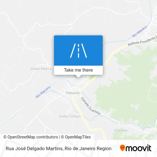 Rua José Delgado Martins map
