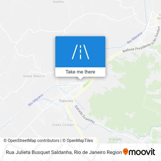 Rua Julieta Busquet Saldanha map