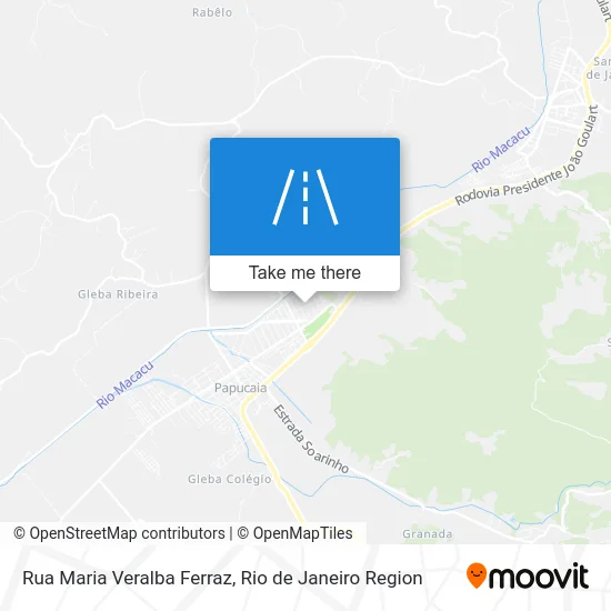 Rua Maria Veralba Ferraz map
