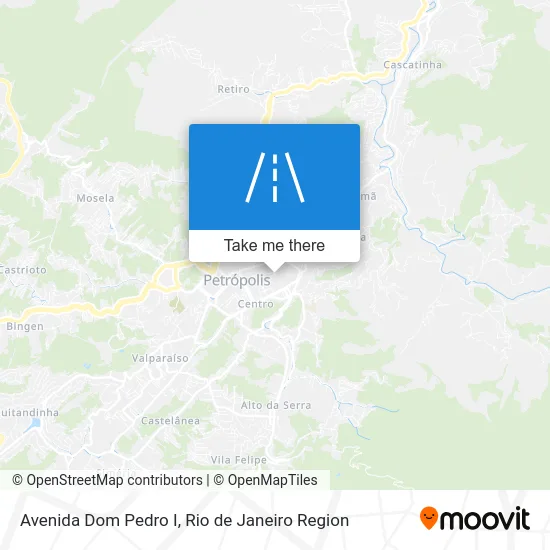 Avenida Dom Pedro I map