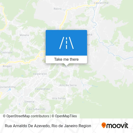 Rua Arnaldo De Azevedo map