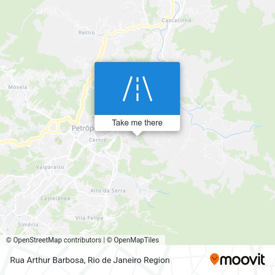 Rua Arthur Barbosa map