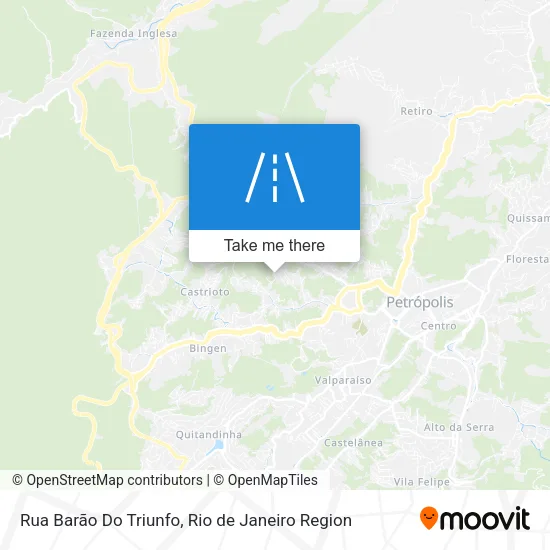 Rua Barão Do Triunfo map